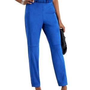 Alfani faux suede pants